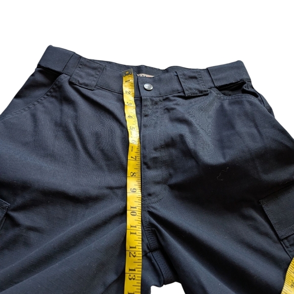 5.11 Tactical Ripstop Cargo Pants Men M Long Ripstop Hiking Camping Navy Blue - Picture 15 of 16